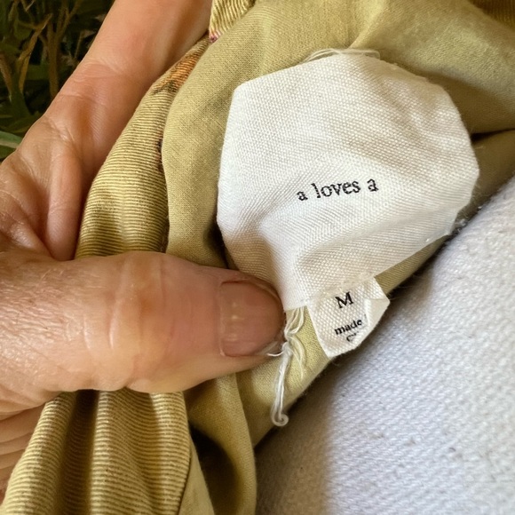 A Loves A medium long sleeve 100% cotton zip up jacket excellent condition - Picture 15 of 16